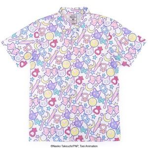 JapanLA x Pretty Guardian Unisex Sailor Moon Button Up Top NWT Sold Out